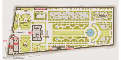 Карта музея Радэна
